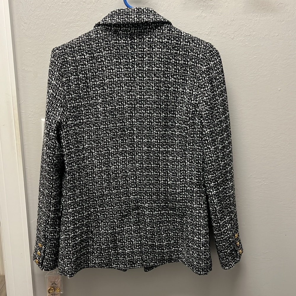 Nanette Lepore Tweed Blazer - Picture 2 of 4